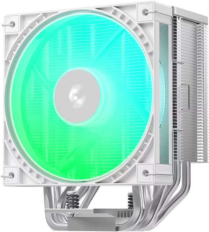 Кулер для процессора Deepcool AG600 WH ARGB белый (R-AG600-WHAMMG2-G)