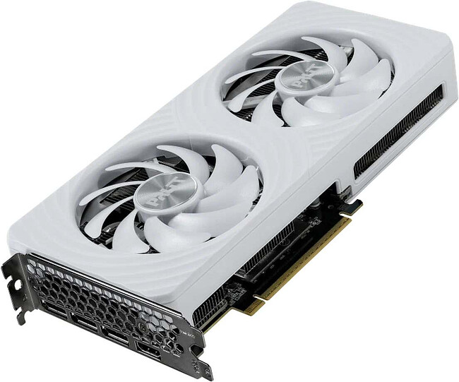 Видеокарта Palit GeForce RTX 5060 White OC 8GB GDDR7 (NE75060U19P1-GB2063M)