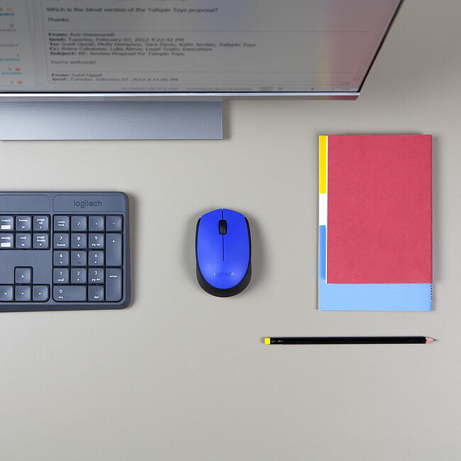 Мышь Logitech M171 Blue (910-004640)