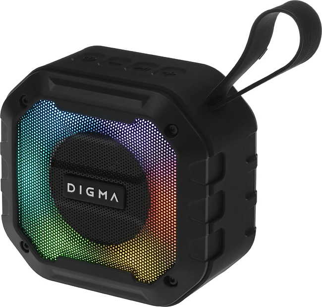 Портативная колонка Digma D-PS1501 черный