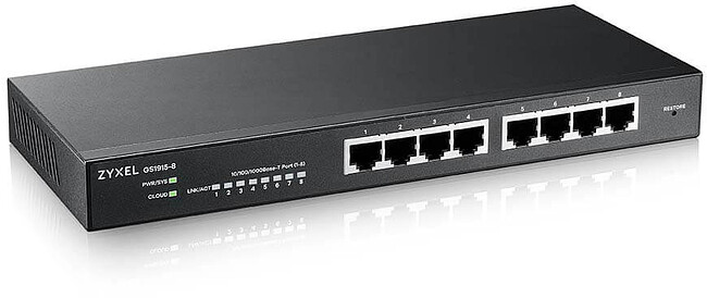 Коммутатор Zyxel GS1915-8 (GS1915-8-EU0101F)