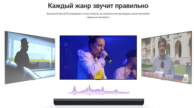 Саундбар LG S90TY черный