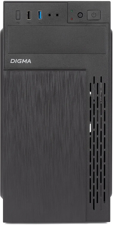 Корпус Digma DCC-MN301 без БП черный