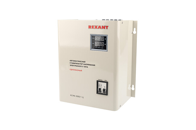 Стабилизатор напряжения Rexant АСНN-3000/1-Ц серый (11-5014)