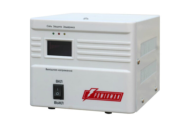 Стабилизатор напряжения PowerMan AVS 500A