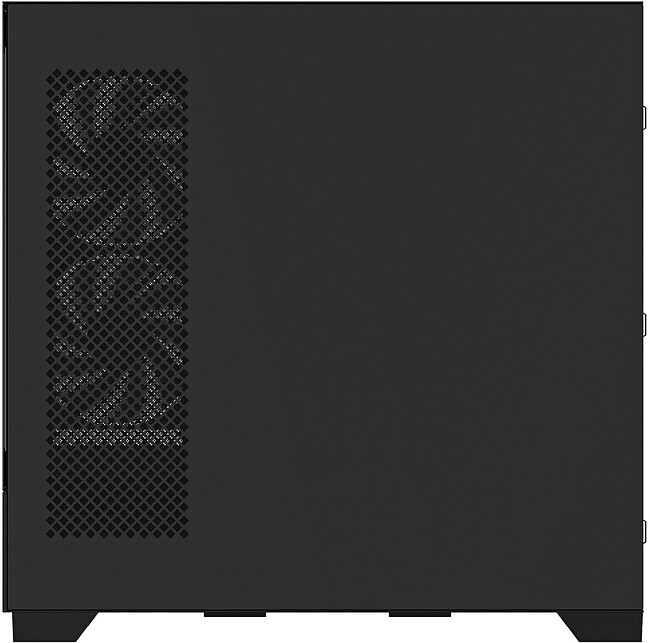 Корпус Gigabyte C201 Panoramic mATX без БП Черный (GB-C201P)