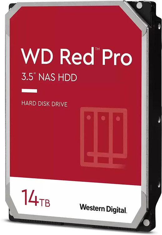 Жесткий диск WD 14TB NAS Red Pro (WD142KFGX)