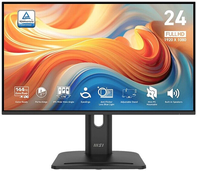 Монитор MSI Pro MP245PG E14 Black (9S6-3PE39M-014)