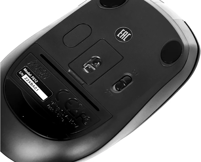 Набор периферии A4Tech Fstyler FG1012 черный/серый