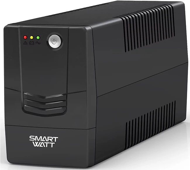 Источник бесперебойного питания Smartwatt UNI 1050E черный (3703020390009)