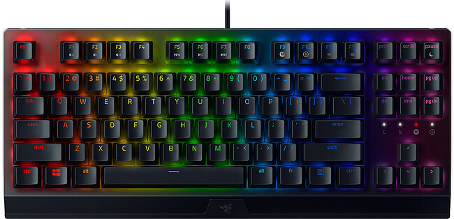 Клавиатура Razer BlackWidow V3 Tenkeyless Green Switch (RZ03-03490700-R3R1)