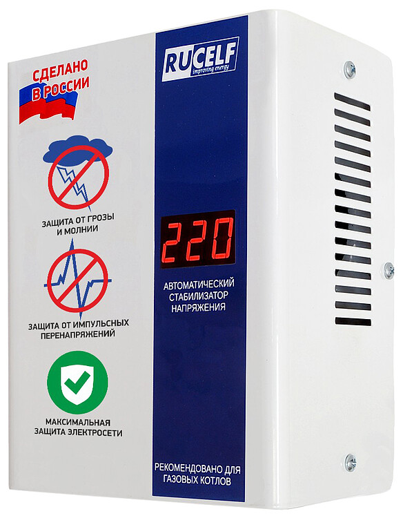 Стабилизатор напряжения Rucelf Котел-600 Стабилизатор напряжения Rucelf Котел-600