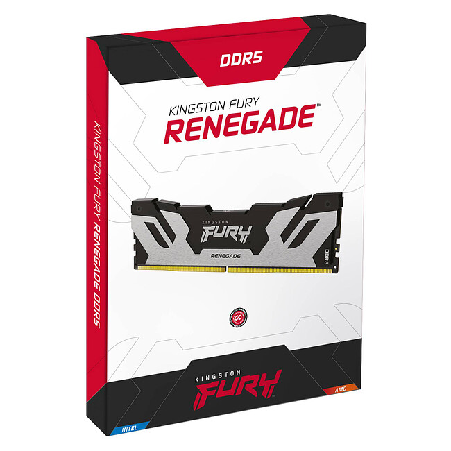Оперативная память Kingston Fury Renegade Silver/Black 32GB DDR5 XMP (KF564C32RS-32)