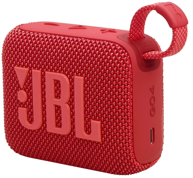Беспроводная колонка JBL Go 4 Red (JBLGO4RED)