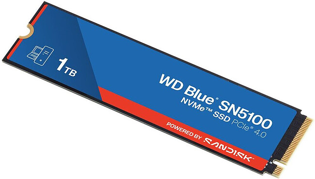 Внешний накопитель WD Blue SN5100 1TB (WDS100T5B0E WDC)