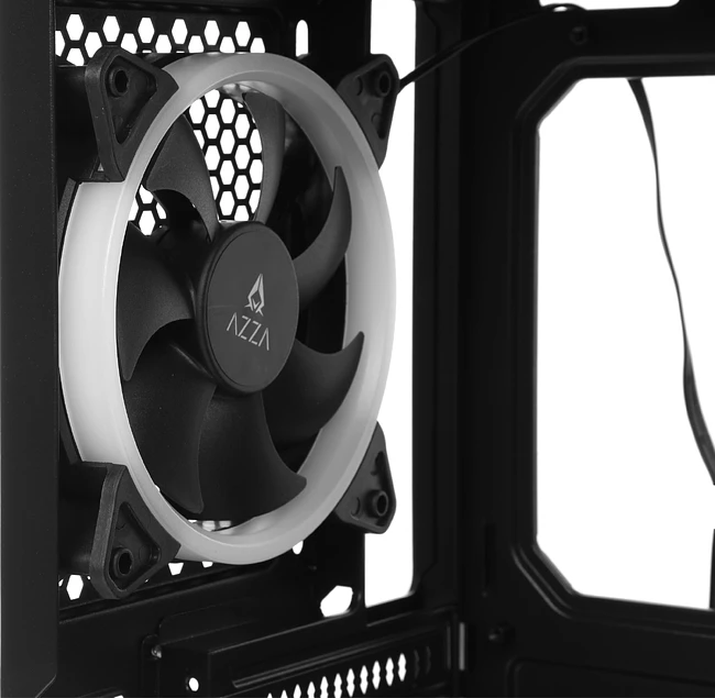 Корпус Azza Prime 360E черный без БП (CSAZ- 360E)