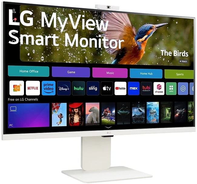 Монитор LG 32SR85U-W белый
