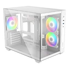 Корпус ID-Cooling View 500 ARGB без БП белый