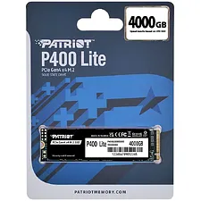 SSD диск Patriot P400 Lite 4TB (P400LP4KGM28H)