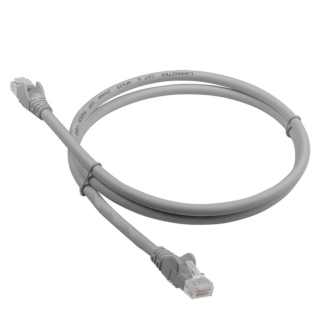 Патч-корд Lanmaster LAN-PC45/U6-5.0-GY серый