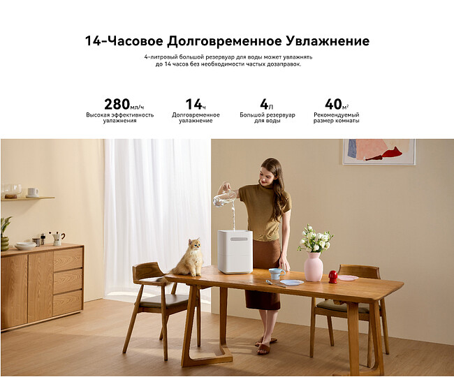 Увлажнитель воздуха SmartMi Evaporative Humidifier 3 Lite (CJXJSQ06ZM)