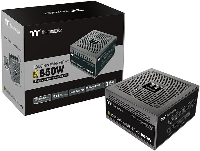 Блок питания Thermaltake Toughpower GF A3 850W (PS-TPD-0850FNFAGE-H)