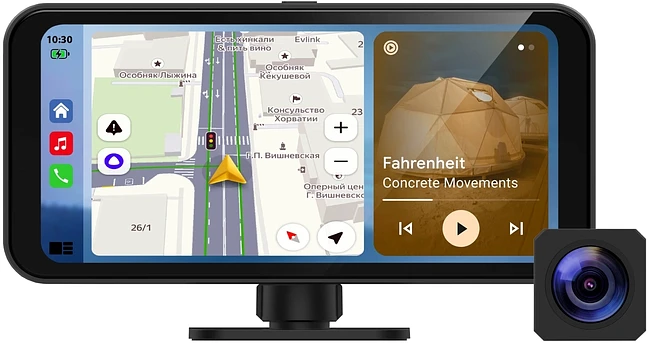Автомобильный видеорегистратор Neoline SmartWay A100 черный