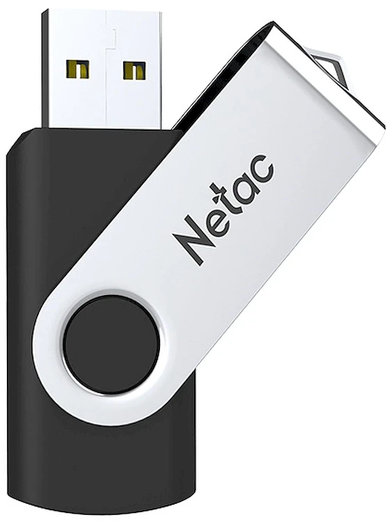 USB Flash-накопитель Netac U505 4GB черный/серебристый (NT03U505N-004G-20BK)