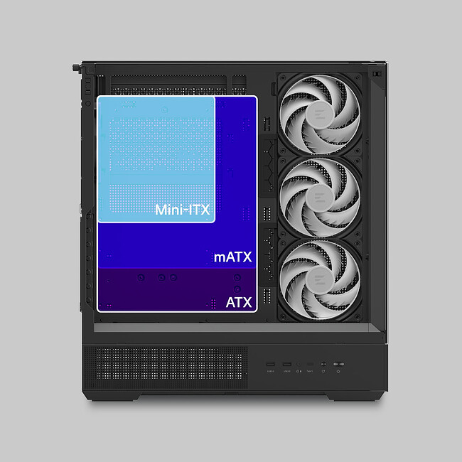 Корпус Zalman P40 Prism Plus Black