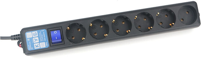 Сетевой фильтр Power Cube SPG6-16-1,9М