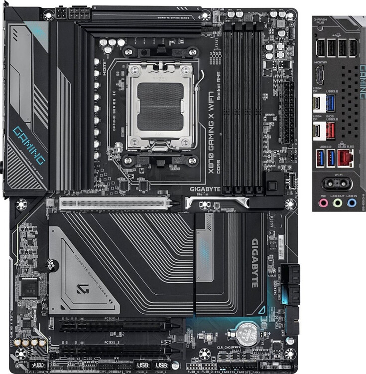 Материнская плата GigaByte X870 Gaming X WIFI7 rev. 1.1