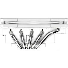 Кулер для процессора ID-Cooling IS-55 ARGB White