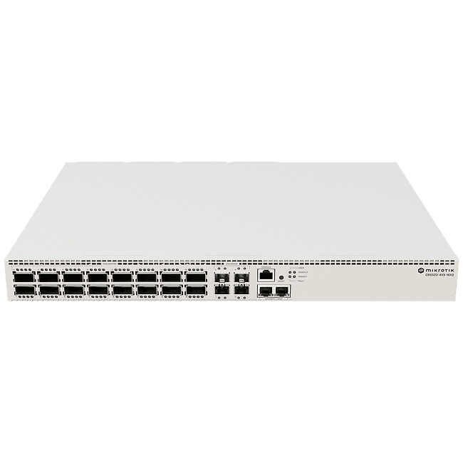 Коммутатор Mikrotik CRS520-4XS-16XQ-RM