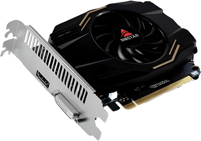 Видеокарта Biostar GeForce GT1030 4GB DDR4 (VN1034TB46) Видеокарта Biostar GeForce GT1030 4GB DDR4 (VN1034TB46)