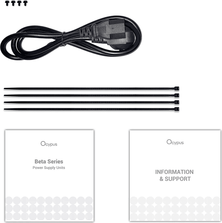 Блок питания Ocypus Beta P500 BK 500W (Beta-P500-N1HDBK024X-EU)