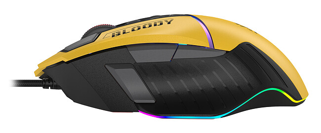 Мышь A4Tech Bloody W95 Max Sports Yellow