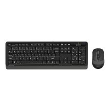 Набор периферии A4Tech Fstyler FG1010S черный/серый
