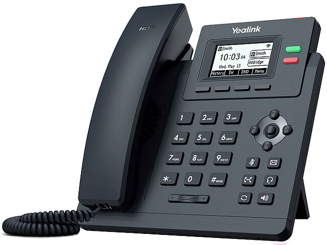IP-телефон Yealink SIP-T31W черный