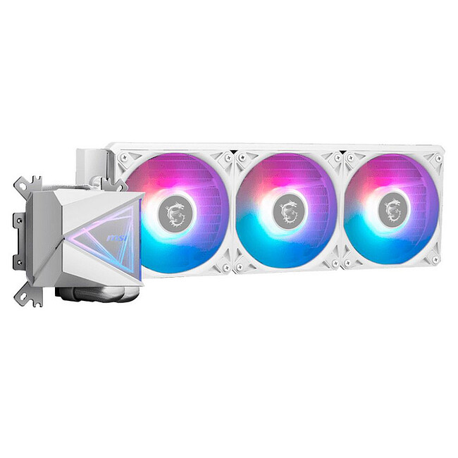 Система жидкостного охлаждения для процессора MSI MAG CoreLiquid I360 White ARGB Gen2 (306-7ZW8A21-C24)
