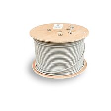 Кабель витая пара Cabeus FTP-4P-CAT.6-SOLID-GY серый