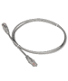 Патч-корд TWT (TWT-45-45-1.5-GY) UTP кат.5e. с заливными колпачками. 1.5 м. серый