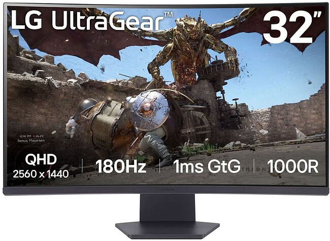 Монитор LG UltraGear 32GS60QC-B Black Монитор LG UltraGear 32GS60QC-B Black
