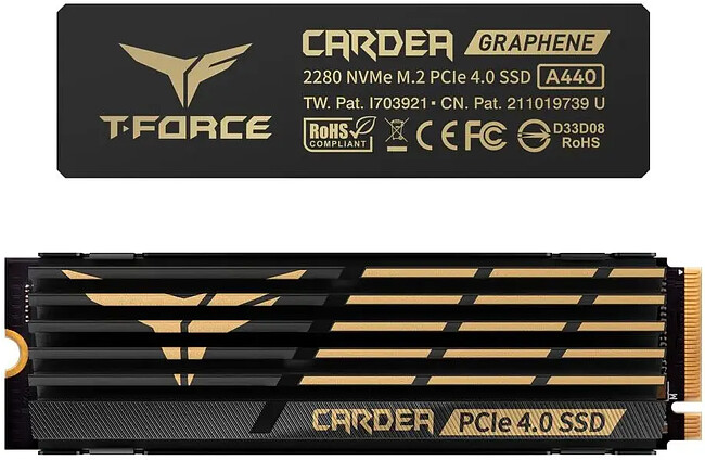 SSD диск Team Group Cardea A440 2Tb (TM8FPZ002T0C327)