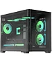 Корпус Formula V Line Crystal U2M Floe без БП черный