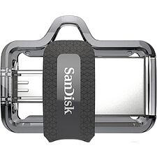 USB Flash-накопитель SanDisk Ultra Dual Drive m3.0 64GB (SDDD3-064G-G46)