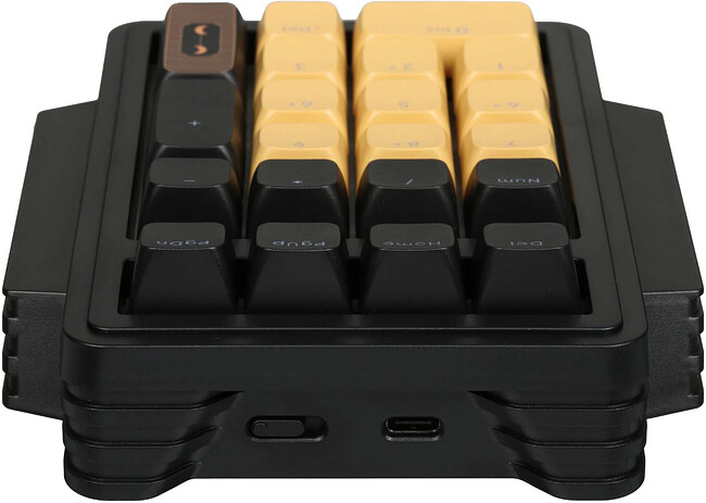 Клавиатура Дарк Проджект KD87A+Numpad черный (DP-KD-87A-000101-GMS)
