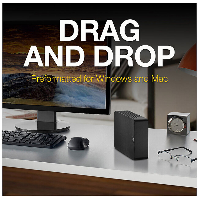 Внешний накопитель Seagate Expansion 6Tb черный (STKP6000400)