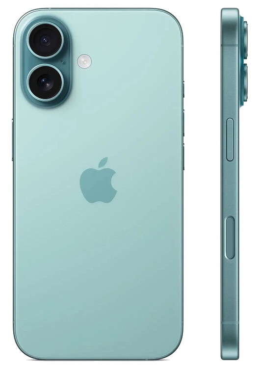 Смартфон Apple iPhone 16 128GB Teal (MYED3HN/A)