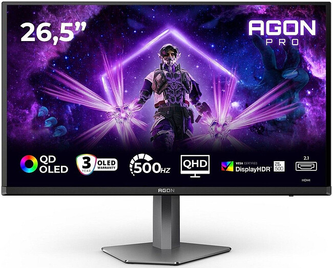 Монитор AOC Agon AG276QKD2 Black/Grey Монитор AOC Agon AG276QKD2 Black/Grey