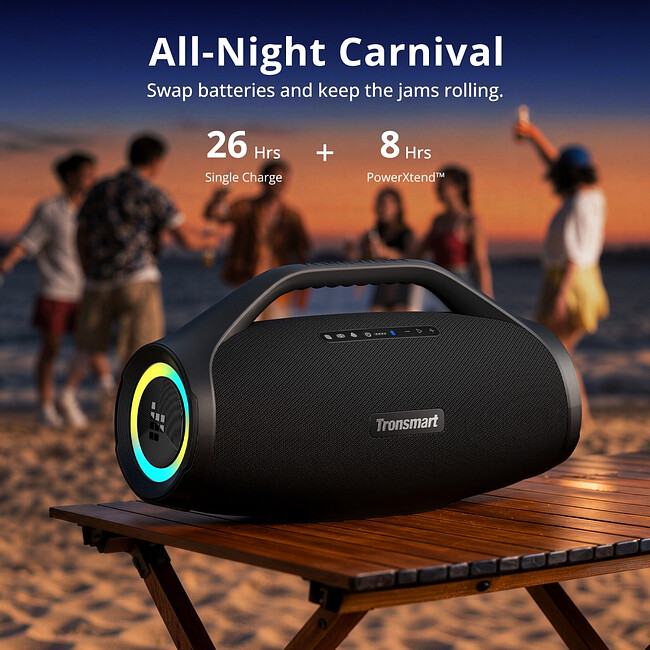Колонка для вечеринок Tronsmart Bang 2 Max черный